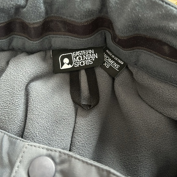 Eastern Mountain Sport , dark gray, women’s snow pants, extra small - Picture 3 of 5